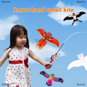 [COD] Bsuimki คันเบ็ดว่าวขนาดเล็กแบบไดนามิกอุปกรณ์เสริมสำหรับว่าวเข็มขัดหดได้คันเบ็ดตกปลาเบรคมือแบบย้อนกลับ