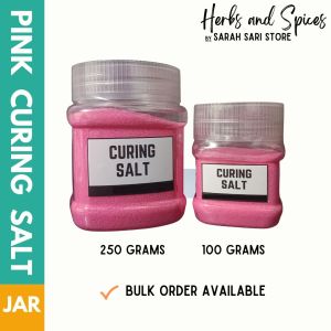 Pink Curing Salt / Prague Powder - Sausage & Ham Curing Spices for Perfect Preservation / Spices in Jar