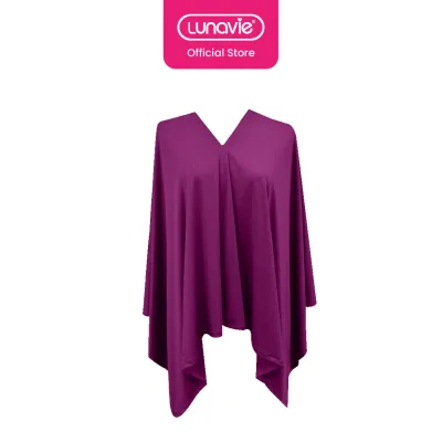 Lunavie Cooling Nursing Cover | Breastfeed Cover | Breastfeed Apron Shawl Cloth | Kain Menyusu