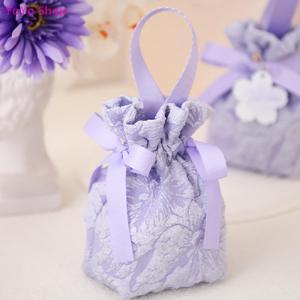 💕 YoYo Shop 💕 1Pc Portable Wedding Party Tassel Bag Candy Bag Fabric Drawstring Pocket Candy Pouches Gift Bags Decor Home Party Favors Bag