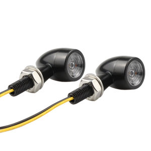 Motorcycle Front Rear Turn Signal Light SMD Blinker Indicator Compatible for Honda Yamaha Suzuki Kawasaki Harley Bobber Chopper