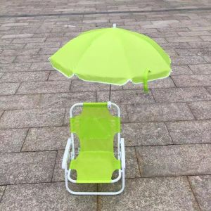 [Quick Delivery] Childrens Beach Chair Outdoor Childrens Beach Chair Sunshade Beach Portable Folding Chair Armchair Sunshade Beach Baby Beach Chair
