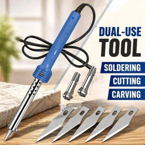 Garden Carving Knife Electric Soldering Iron Electric Heating Dual-Use Flowerpot Punch Punch Punch Cutting
