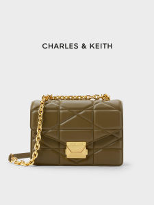 CHARLES & KElTH CK2-80782204 chain shoulder underarm small square bag