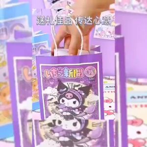 Sanrio Kuromi Mini Digital Camera Kids Digital Camera HD Childrens Kamera Video Recorder Student Toy