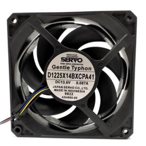 สำหรับเซอร์โว 12025 13.6V 0.087A พัดลมระบายความร้อนแบบเงียบ - ประสิทธิภาพสูง เสียงเบา สำหรับเคสพีซีและการใช้งานในอุตสาหกรรม