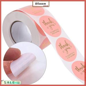 Follow Get New[Bloom Z] 500pcs Thank You Round Sticker Scrapbook Letter Handmade Stickers Seal Labels Stickers Wedding Gift Flower Decoration