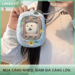 【LAKEBAO】 Cho 10cm bông búp bê hiển thị Túi Crossbody đau túi sang trọng lưu trữ túi điện thoại Túi Quà Tặng