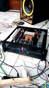 power 1000wat..rakitan COD.. mampu beban spiker 2x15..2x15inc