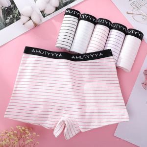Hot Sale Panties Young Girls Underwear New Teenagers Strawberry Short Boxers Panties Safety of Pants 6pc/lot S-4X Students2026