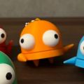 ZIPMOH 3D Printed Game REPO Figure Big Eyes Colorful REPO Gaming Peripherals Doll Cute Plastic R.E.P.O. Robot Pendant Backpack Decor. 