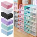Shoe Rack Organizer Shoe Box Storage Organizer Lagayan ng sapatos Shoes Cabinet Transparent Clear Shoes Case on sale. 