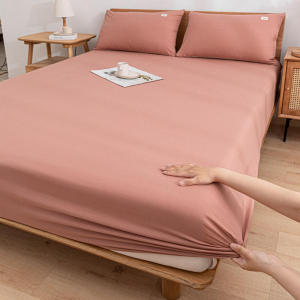 ผ้าปูที่นอน ผ้าปูที่นอนสีพื้น มี3.5ฟุต/5ฟุต/6ฟุต ผ้าปูที่นอนกันไรฝุ่น รัดมุมรอบเตียง360องศา ผ้าปูที่นอน6ฟุต คุณภาพดี 🔥พร้อมส่ง🔥