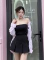 Chân váy xếp ly tennis loại 1 có quần trong . Chân váy cầu lông, bóng chuyền. Chân váy quốc dân xinh xắn. (Kho Sỉ Quần Áo Cầu Lông). 