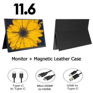 【ส่งฟรี】จอพกพา PORTABLE MONITOR 11.6/14/15.6นิ้ว 1080P สามารถสัมผัส Switch XBOX PS4 PS5 โทรศัพท์มือถือ แล็ปท็อป