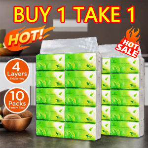 20 Packs Organic green tea Facial Tissue Paper towel 3 ply(300 sheets x 20 packs)