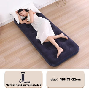 【With Pump】MAIA Inflatable Mattress Outdoor Household Lazy Mattress Enlarged Single/Double/Queen/King Size
