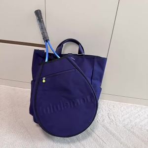 Lulu 2026 New RacketBag19L Detachable canvas tennis bag tennis tote bag backpack