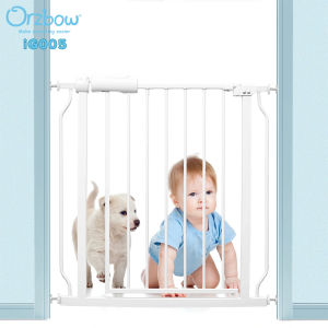 Orzbow iG005 Baby Safety Gate for 74cm to 86cm Stairs Doorways Kitchen Kids Protection Security Auto Close Safe Gate fence