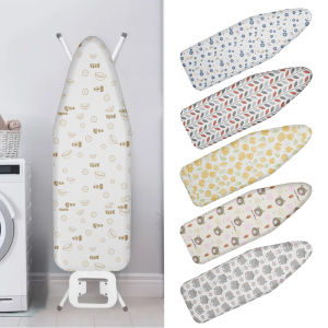pamelaea Durable Ironing Board Cloth Heat Resistant Decorative Ironing Board Cover With Floral Animals Design Universal Laundry Supplies