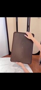 Khay nhựa giả vân gỗ hình chữ nhật decor quán Zline khay úp cốc vân gỗ trang trí phù hợp cho các quán caffe