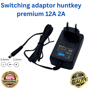 Adaptor modem Huntkey router 12V 3A / 12V 2A switching charger 12Volt 3ampere / 12 Volt 2 ampere