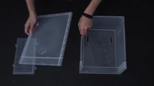 TOWER BOX STANDARD (6 BOXES) - กล่องรองเท้าสีใส (ภายในบรรจุ 6 กล่อง) researchCLEAR research