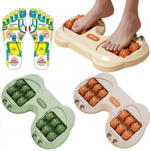 NOBLELUX Trigger Point Reflexology Foot Massager Acupressure Raised Foot Acupressure Massager Upgraded Relaxation Foot Roller Massager Office Home