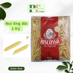 HSD.2027 Nui Nhập Khẩu Ý Riscossa since 1902. Nui sò / Nui gạo / Mì Spaghetti / Nui Ống