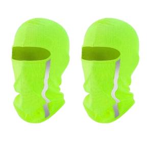 Reflective Outdoor Face Mask With Sun Protections Breathable Fabric Windproof Neck Coverage Face Mask