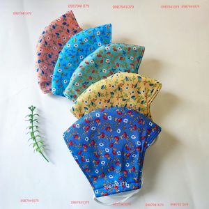 Khẩu trang vải cao cấp họa tiết bông nhí nhiều màu