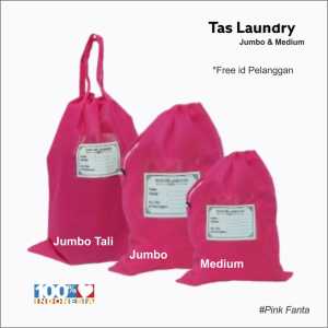 tas laundry/laundry bag/praktis buat bawa cucian laundry/bahan dari kain spunbond/tersedia 15 pilihan warna