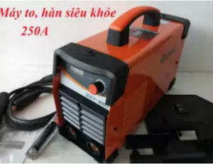 Máy hàn điện tử ZX7 250A máy hàn to siêu khỏe siêu bền 100% dây đồng tặng kèm mặt nạ hàn