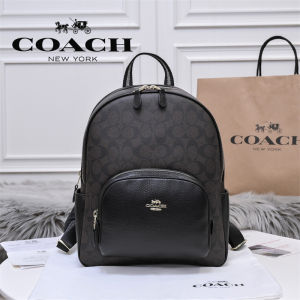 Coach official store Authentic Original for Women Fashion PVC Backpacks 5671 32200 F58314 F88104 Size: 25*36*13cm