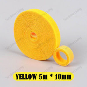 Velcro Tape 5M Cable Organizer Velcro Cable Ties Strap Reusable Back to Back Nylon Straps Magic Tape