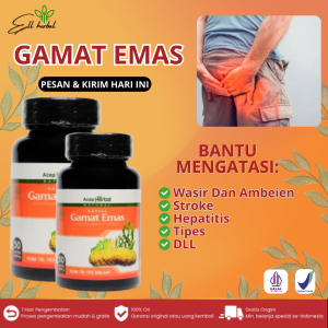 Obat Wasir Dan Ambeien Stroke Hepatitis Tipes DLL Dengan Kapsul Gamat Emas TERLARIS