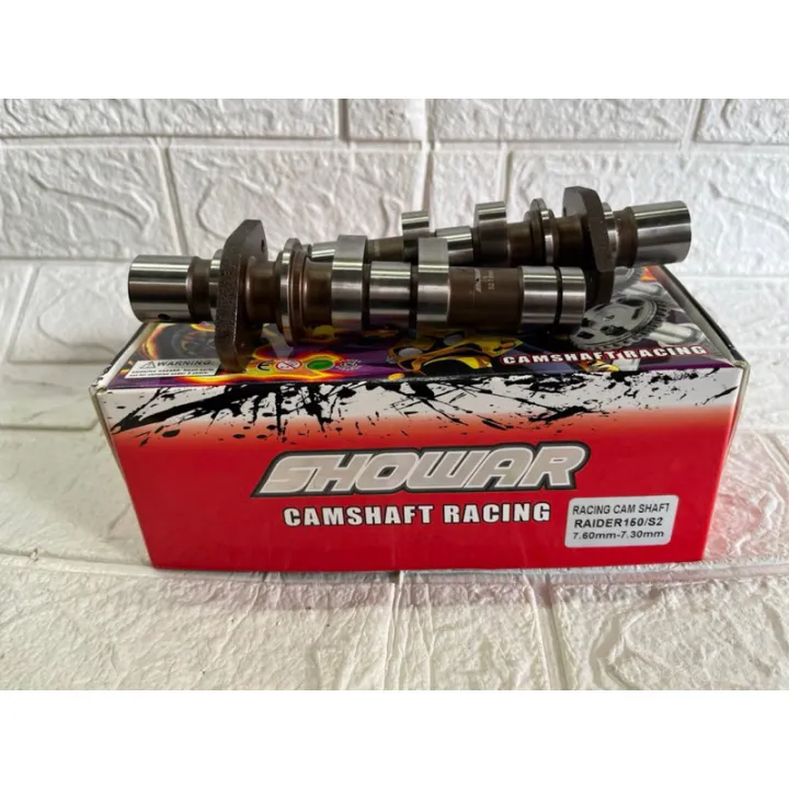 SHOWAR%20Racing%20Cam%20Shaft%20For%20Raider150%20Carb/Satria/Belang%20(7.60-7.30mm%207.80-7.50mm)%20High%20Speed%20-%20Image%202