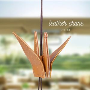 Leather Crane DIY Kit