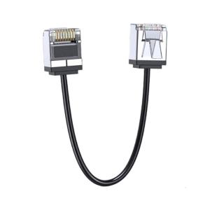 Linh hoạt cáp Ethernet cat6A RJ45 dây 10gbps Tốc độ nhanh che chắn phẳng mạng dây cho Bộ định tuyến PC máy tính xách tay Ethernet