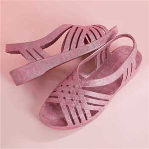 Free Shipping Summer Comfortable Wedge Sandals Fashionable And Casual Stylish WomenS Shoes Suitable For Commuting Non-Slip Beach Wear And Outdoor Use Mom Sandals