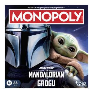 Monopoly: Star Wars Movie The Mandalorian and Grogu Edition Board Game | Family Games for Kids and Adults | 2-6 Players | Ages 8+ G3170