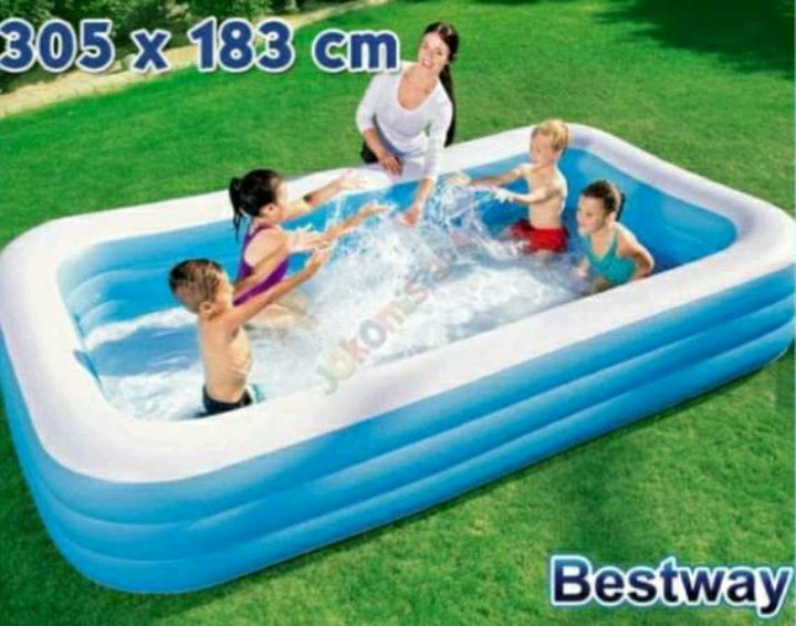 Kolam Renang Bestway 54009 Ukuran 305 x 183 x 56 cm Jumbo Kolam