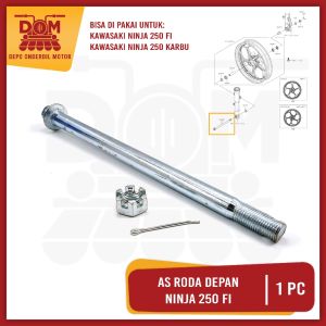 As Roda Depan Ninja 250 Fi (PSP) As Tromol Fork Depan Kawasaki Ninja 250 Fi Karbu