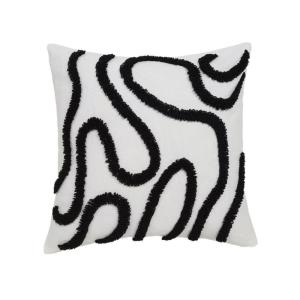 Modern Tufted Pillow Cover From Thick Polyester Fabric Pillow Case Concealed Zippers Bohemians Living Room Decoration