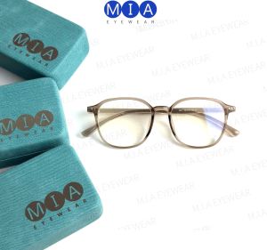 Gọng kính đa giác MIA EYEWEAR G107 chất liệu nhựa nguyên bản dẻo nhẹ cao cấp thời trang nam nữ