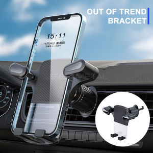 Semetal điện thoại trong xe ô tô chủ gắn lỗ thông khí mới Xoắn Ốc móc điện thoại khung chống trượt 360 độ xoay ô tô kẹp điện thoại di động