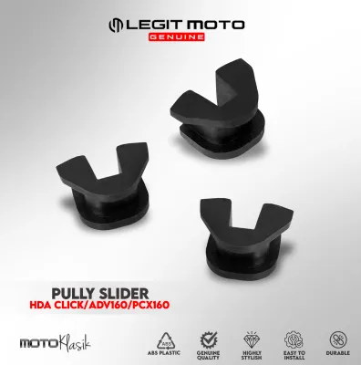 LEGITMOTO GENUINE PULLEY SLIDER FOR HONDA CLICK V1 CLICK V2 CLICK V3 / ADV 160 / PCX 160 MOTORCYCLE 3PCS L-10123