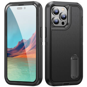 Solid Color Phone Case for iPhone 17 AIR 16 Pro Max 15 14 13 12 11 Pro Max XS 8 7 6PLUS with Stand Shockproof Protective Case