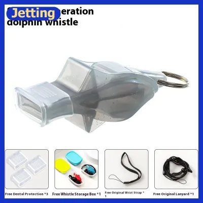 Jetting Professional Whistle Soccer Basketball Referee Whistle Outdoor Sport High Quality Sports Like Big Sound Whistle Seedless Plastic