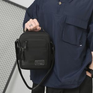 Large Crossbody Sling Bag For Men Korean New Style Shoulder Messenger Bags Handbag Multifunctional Briefcase Bag